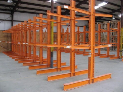 Orange Cantilever Racks